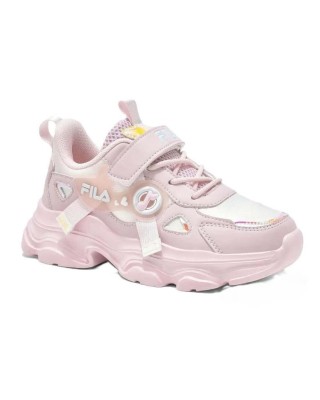 Fila Memory Musha 3 Velcro Παιδικό Παπούτσι Ροζ