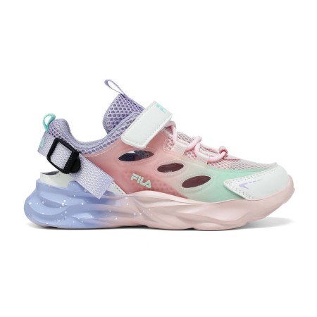 Fila Wave Memory Velcro Παιδικό Πέδιλο Ροζ