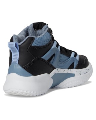 Skechers Court Hype Street-Hooper Μαύρο-Γκρι Παιδικό Μποτάκι 