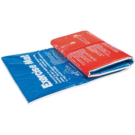 Amila Στρώμα Γυμναστικής Αναδιπλούμενο Μπλε (180x60x2.5cm)