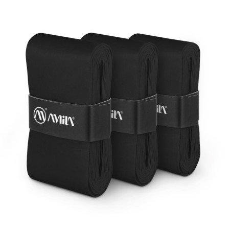 Amila Ταινία Λαβής Ρακετών Overgrip Μαύρο 3 Τεμ Amila Ταινία Λαβής Ρακετών Overgrip Μαύρο 3 Τεμ