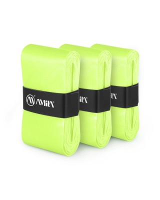 Amila Ταινία Λαβής Ρακετών Overgrip Neon Green 3 Τεμ