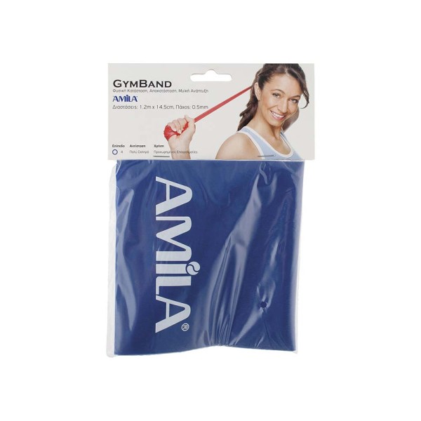 Amila Λάστιχο Gymband 1.2m Heavy Μπλέ Amila Λάστιχο Gymband 1.2m Heavy Μπλέ