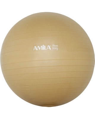 Amila Μπάλα Γυμναστικής 75cm Χρυσή