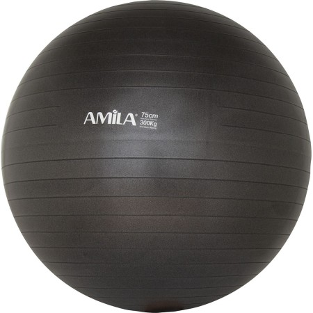 Amila Μπάλα Γυμναστικής 75Cm 1700Gr Bulk - Μαύρο