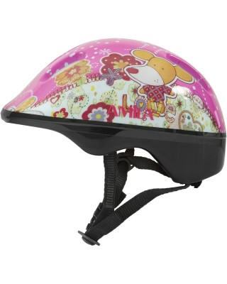 Amila Προστατευτικό Κράνος Ροζ PVC Medium 55-58cm