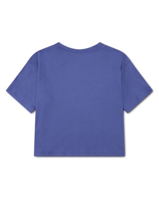 Converse Boxy Crop Tee Παιδικά T-Shirt Μωβ Converse Boxy Crop Tee Παιδικά T-Shirt Μωβ