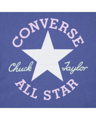 Converse Boxy Crop Tee Παιδικά T-Shirt Μωβ Converse Boxy Crop Tee Παιδικά T-Shirt Μωβ