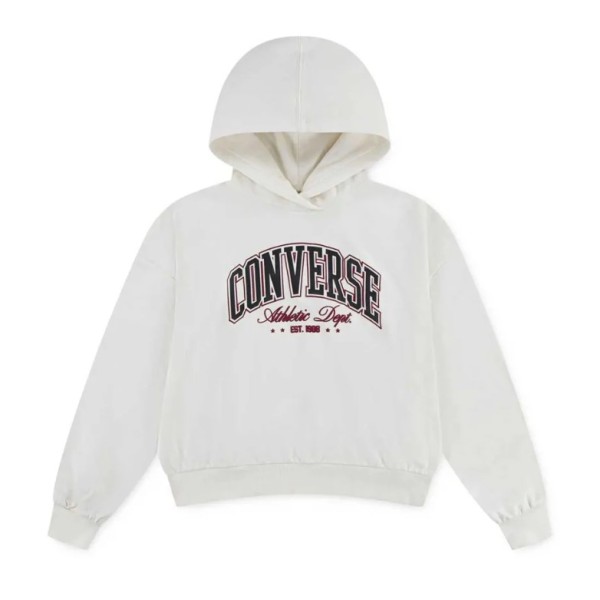Converse Cnvg Relaxed Graphic Hoodie Παιδική Μπλούζα Εκρου Converse Cnvg Relaxed Graphic Hoodie Παιδική Μπλούζα Εκρου
