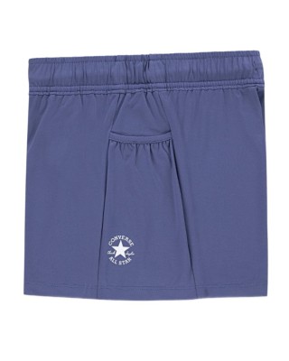 Converse Cnvg Drapey Side Pocket Short Παιδική Βερμούδα Μωβ