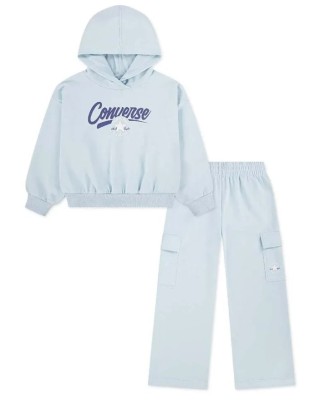Converse T8-French Terry Pant Set Παιδικό Σετ Φόρμας Converse T8-French Terry Pant Set Παιδικό Σετ Φόρμας