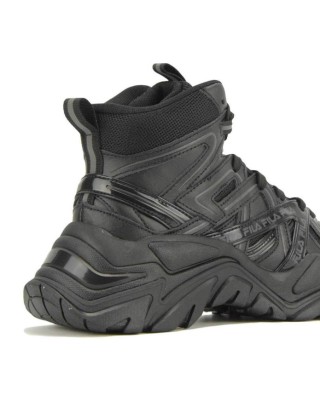 Fila Electrove 2 High Γυναικείο Μποτάκι Μαύρο