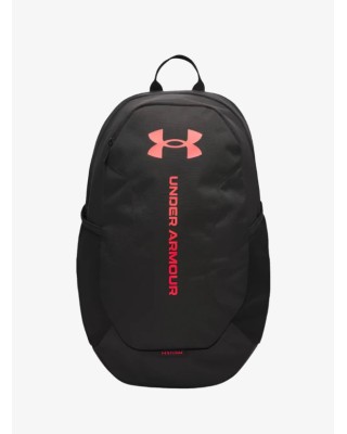 Under Armour Hustle Lite Backpack Σακίδιo Μαύρο Κόκκινο