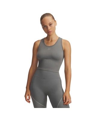 Under Armour Vanish Seamless Tank Γυναικείο Αμάνικο Γκρι