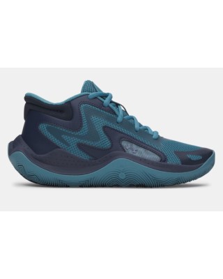 Under Armour Gs Jet '25 Unisex Παιδικό Παπούτσι Μπάσκετ Μπλε Under Armour Gs Jet '25 Unisex Παιδικό Παπούτσι Μπάσκετ Μπλε