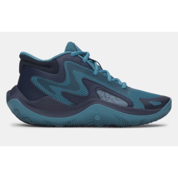 Under Armour Gs Jet '25 Unisex Παιδικό Παπούτσι Μπάσκετ Μπλε Under Armour Gs Jet '25 Unisex Παιδικό Παπούτσι Μπάσκετ Μπλε