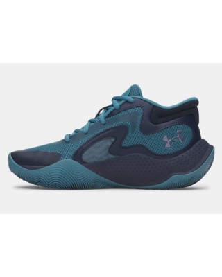 Under Armour Gs Jet '25 Unisex Παιδικό Παπούτσι Μπάσκετ Μπλε Under Armour Gs Jet '25 Unisex Παιδικό Παπούτσι Μπάσκετ Μπλε