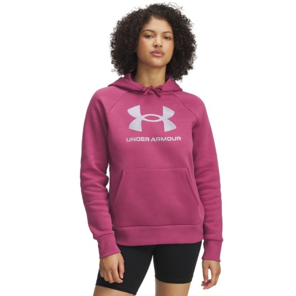 Under Armour Rival Flc Shimmer Hdy Γυναικεία Μπλούζα Μπορντώ Under Armour Rival Flc Shimmer Hdy Γυναικεία Μπλούζα Μπορντώ