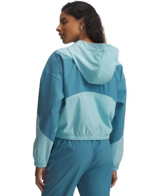 Under Armour Rival Woven Jkt Hd Γυναικεία Ζακέτα Πράσινη