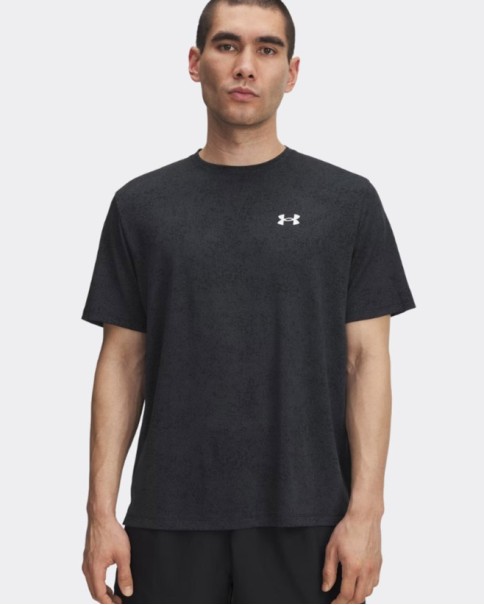 Under Armour Tech Tee Novelty Ανδρικό T-Shirt Μαύρο Under Armour Tech Tee Novelty Ανδρικό T-Shirt Μαύρο