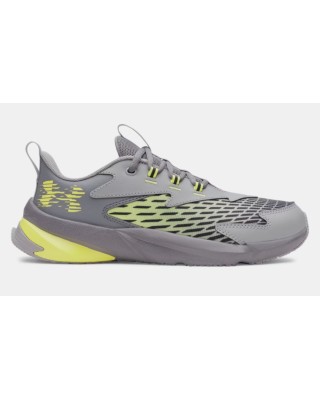 Under Armour Bgs Scramjet 7 B Παιδικό Παπούτσι Γκρι
