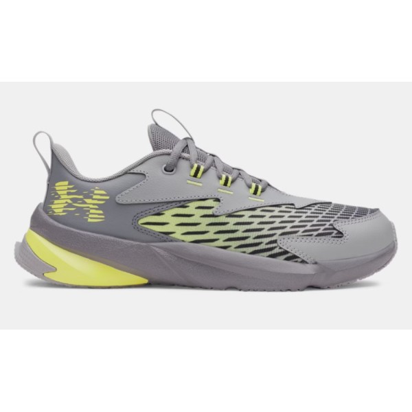 Under Armour Bgs Scramjet 7 B Παιδικό Παπούτσι Γκρι
