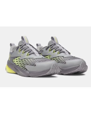 Under Armour Bgs Scramjet 7 B Παιδικό Παπούτσι Γκρι