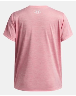 Under Armour Tech Twist Wdmk Logo Ss G Παιδικό T-Shirt Ροζ Under Armour Tech Twist Wdmk Logo Ss G Παιδικό T-Shirt Ροζ