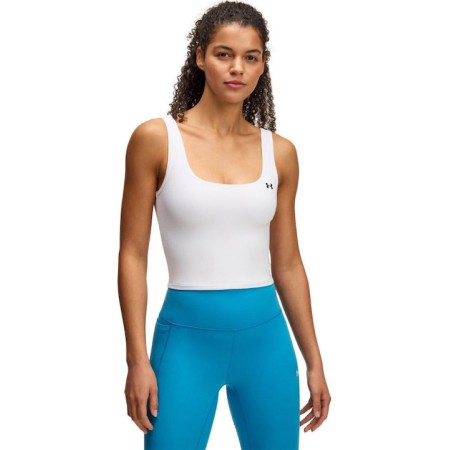 Under Armour Motion Tank Emea Γυναικείο Αμάνικο Λευκό