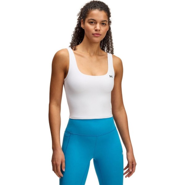 Under Armour Motion Tank Emea Γυναικείο Αμάνικο Λευκό Under Armour Motion Tank Emea Γυναικείο Αμάνικο Λευκό