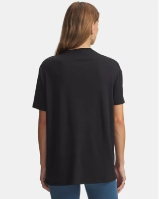 Under Armour Rival Os Campus Tee Γυναικείο T-Shirt Μαύρο