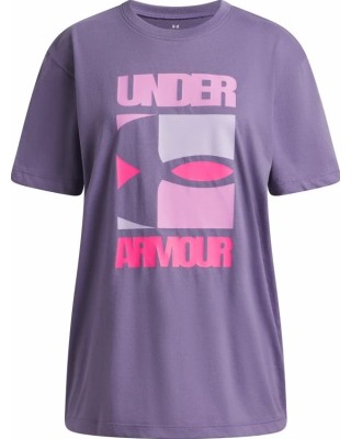 Under Armour G Block Logo Os Ss Παιδικό T-Shirt Μωβ Under Armour G Block Logo Os Ss Παιδικό T-Shirt Μωβ