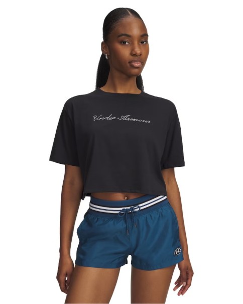 Under Armour W Wm Crop Ss Γυναικείο T-Shirt Under Armour W Wm Crop Ss Γυναικείο T-Shirt