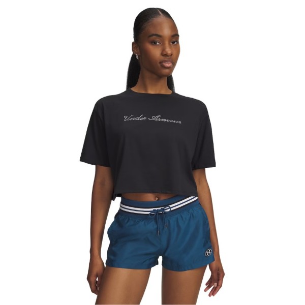 Under Armour W Wm Crop Ss Γυναικείο T-Shirt Under Armour W Wm Crop Ss Γυναικείο T-Shirt