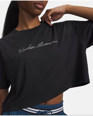 Under Armour W Wm Crop Ss Γυναικείο T-Shirt Under Armour W Wm Crop Ss Γυναικείο T-Shirt