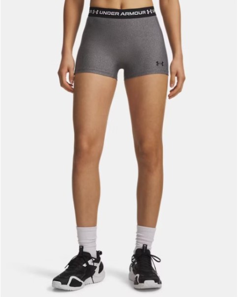 Under Armour Heatgear Shorty Γυναικείο Σορτς Γκρι