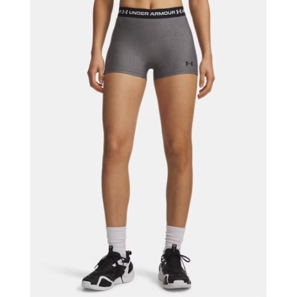 Under Armour Heatgear Shorty Γυναικείο Σορτς Γκρι