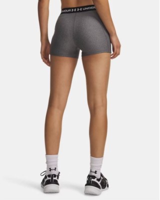 Under Armour Heatgear Shorty Γυναικείο Σορτς Γκρι