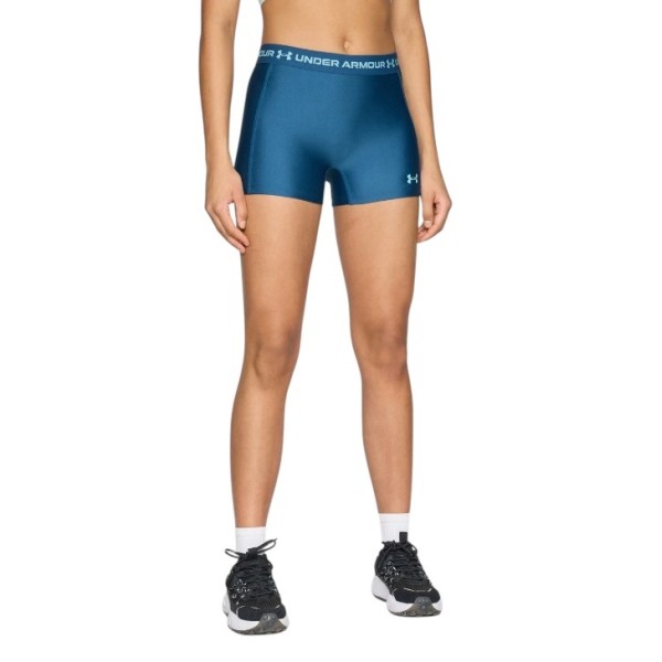 Under Armour Heatgear Shorty Γυναικείο Σορτς Μπλε