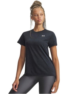 Under Armour Tech Pixelate Ssc Γυναικείο T-Shirt Μαύρο