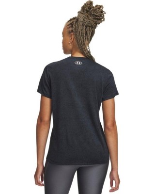 Under Armour Tech Pixelate Ssc Γυναικείο T-Shirt Μαύρο