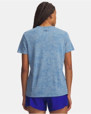 Under Armour Tech Pixelate Γυναικείο T-Shirt Μπλε