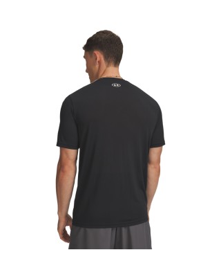 Under Armour Tech Taping Ss Ανδρικό T-Shirt Μαύρο Under Armour Tech Taping Ss Ανδρικό T-Shirt Μαύρο