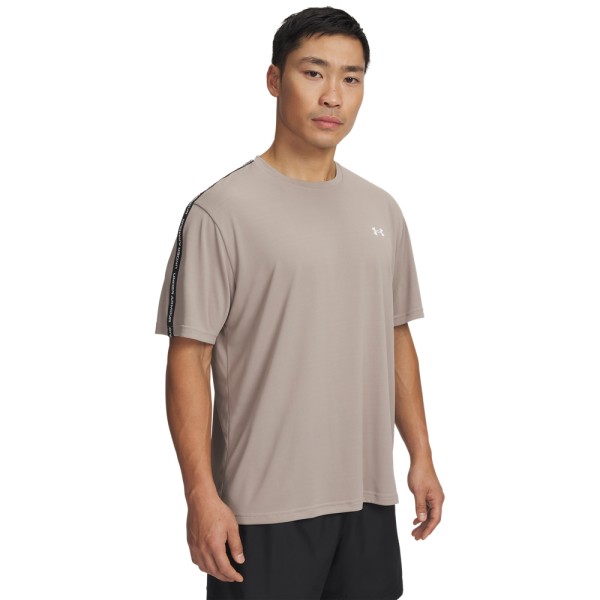 Under Armour Tech Taping Ss Ανδρικό T-Shirt Μπεζ