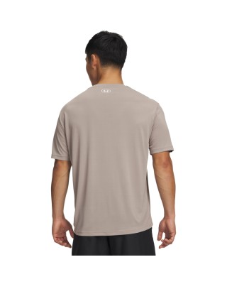 Under Armour Tech Taping Ss Ανδρικό T-Shirt Μπεζ