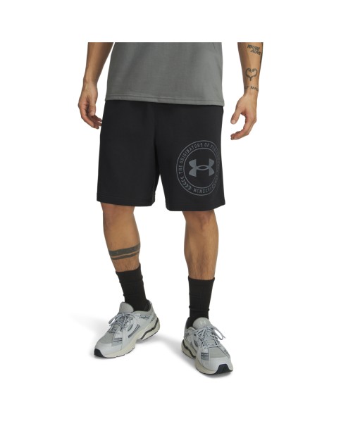 Under Armour Rival Lw Graphic Shorts Ανδρική Βερμούδα Μαύρη Under Armour Rival Lw Graphic Shorts Ανδρική Βερμούδα Μαύρη