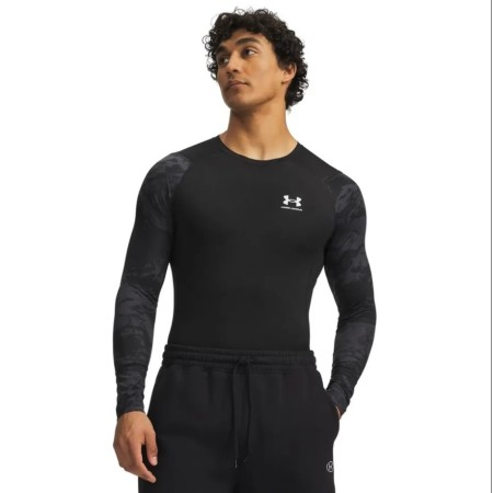 Under Armour Hg Comp Ls Ανδρικό Ισοθερμικό Μαύρο Under Armour Hg Comp Ls Ανδρικό Ισοθερμικό Μαύρο