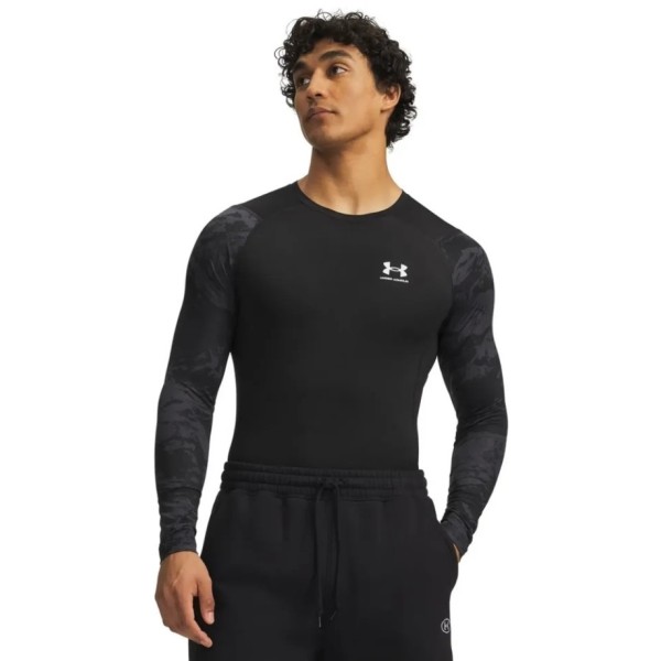 Under Armour Hg Comp Ls Ανδρικό Ισοθερμικό Μαύρο