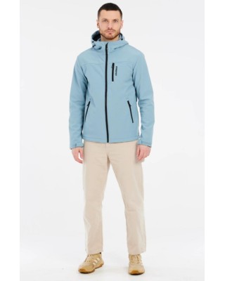 Protest Outdoor Softshell Steel Blue Ανδρικό Μπουφάν