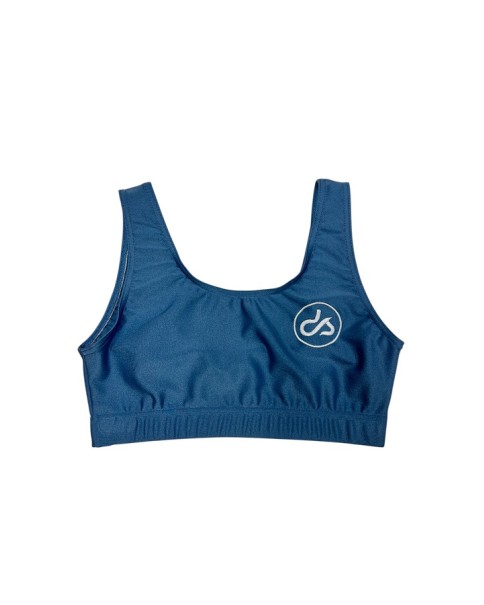 Dansport Γυναικείο Τοπ Μον. Lycra Μπλε